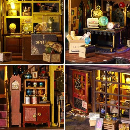 Spilay DIY Miniature House Kit for Adults, Miniature Dollhouse Kit - Image 5