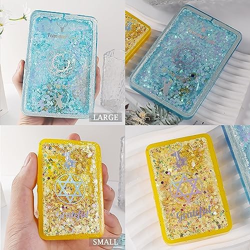 Resin Shaker Molds Set Large Rectangular Photo Frame Pack of 3 Epoxy Silicone Trays Precision Tip Applicator Bottle Kit Bundle - Image 3