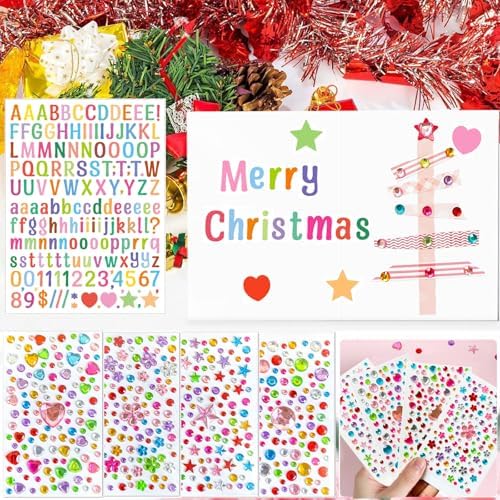 Card Making Supplies For Adults and Kids,Card Making Kits 28 Blank Greeting Cards and Envelopes with Supplies And Stamp Set- Giftable DIY Greeting Card Set- Happy Birthday Christmas Thank You - Image 5