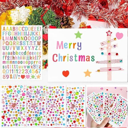 Card Making Supplies For Adults and Kids,Card Making Kits 28 Blank Greeting Cards and Envelopes with Supplies And Stamp Set- Giftable DIY Greeting Card Set- Happy Birthday Christmas Thank You - Image 5