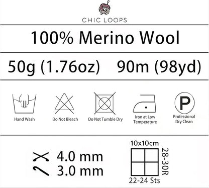 Chic Loops Knitting Kit for Beginners, Knitted Hooded Scarf Beginner Crochet Kit for Adults, Crochet Soft and Cozy Balaclava Beanie Basic Hood for Womem Outdoor Sports with Instruction(Pale Grey)