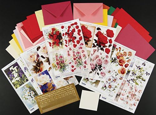 Floral 3-D Card Kit by Unknown