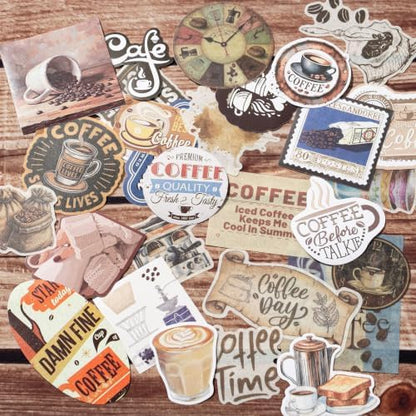 YagCu Coffee Scrapbook Kit, Vintage Junk Journal Supplies for Adults - Image 4