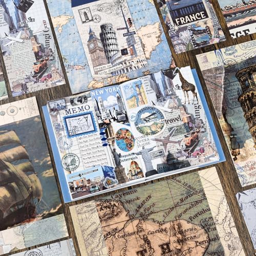 Scrapbook Supplies Kit, Vintage Junk journaling Supplies, Scrapbooking Kit - Image 3