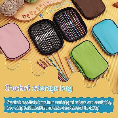 IMZAY 110 Pcs Crochet Hooks Set 0.6–6.5mm Crochet Needles for Yarn - Image 5