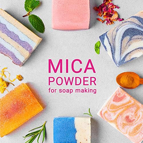 Mica Powder for Resin Coloring 24 Colors Set - Pigment Powder for Nails - Image 6