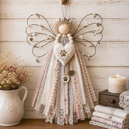 Macrame Wall Weaving Craft,Angel Fabric Hanging DIY Kit by Unknown