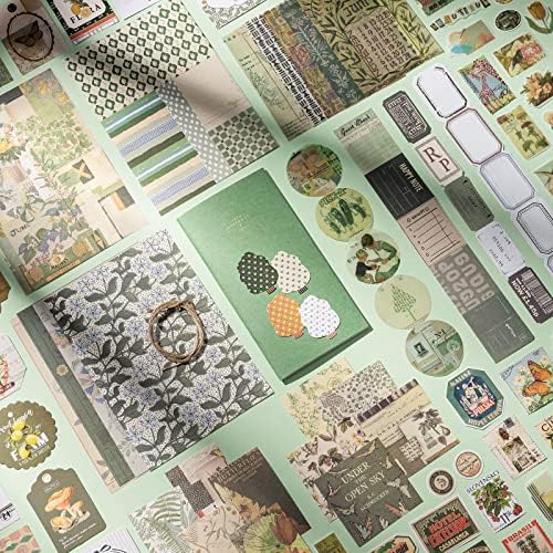 YagCu Aesthetic Scrapbook Kit, Junk Journal Scrapbooking Supplies, Vintage Journaling Set Bullet Journals Material, Large Collection for Women Adults Beginners, Arts Craft Ephemera - Image 3