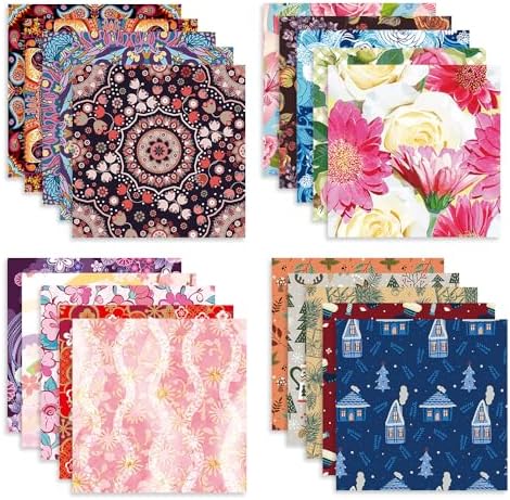 10 Different Packs Full Collection Origami Paper, 6-Inch Double Sided Color - Image 4