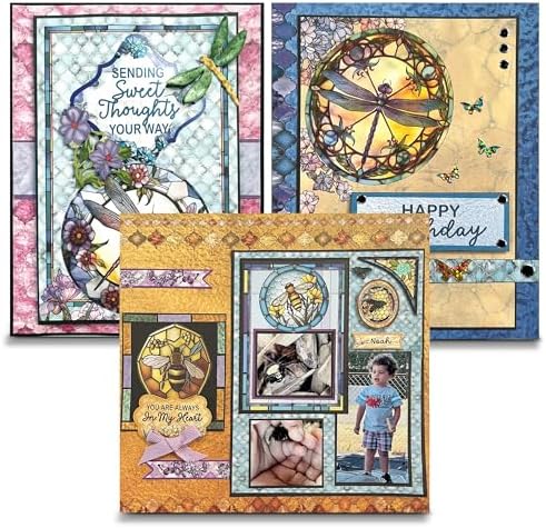 Paper Wishes – Stained Glass Kit for Card Making & Scrapbooking, Also for Gifts and All Your DIY Crafting, Art & Creative Projects - Inspiration at Your Fingertips – Made in USA - Image 5