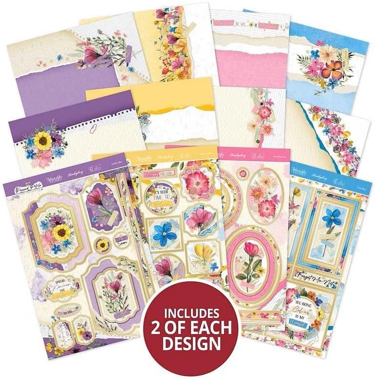 Hunkydory Crafts Pressed Petals Luxury Topper Collection, onesize, Gold - Image 2