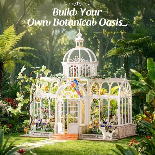Rolife Oxygen Oasis DIY Miniature Greenhouse Kit Creative Gift for Adults - Image 4