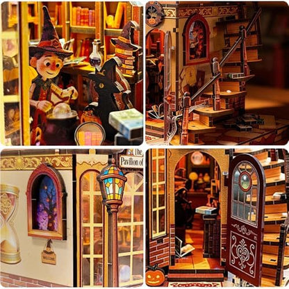 DIY Miniature House Kit, Dollhouse for Adults to Build, Time Magic - Image 4
