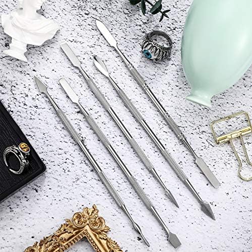 Honoson 5 Pcs Miniature Sculpting Tools, Double-Ended Steel Modeling - Image 5