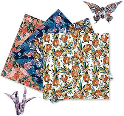 Origami Paper Kit 50 Sheets, 6x6 Inch Double Sided 20 Vivid Colored Paper - Image 4