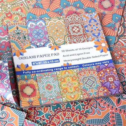 Origami Paper 6x6" Double Sided 100Sheets 20Colors Origami Kit,Craft Paper - Image 6