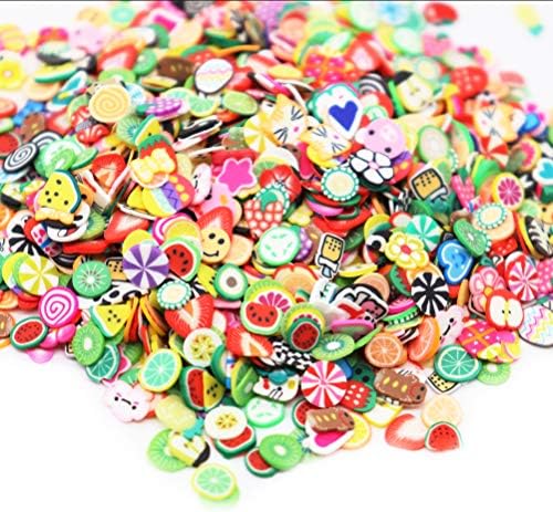 2000 Pcs Fruit Polymer Slices for Slime Nail Art Charms DIY Crafts - Image 3