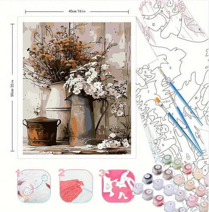 BYGFHLYW Easy Paint by Numbers Kit on Canvas for Adults Beginner - Image 2