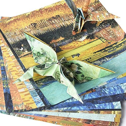 Origami Paper Kit 100 Sheets, 6x6 Inch Double Sided 40 Vivid Colored Paper - Image 5
