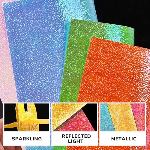 JoyCat Textured Origami Paper, 50 Sheets with Artistic Patterns, 6x6 Inch - Image 4