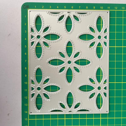 Petal Hollow Out Frame Metal Die Cuts, Petal Hollow Out Frame Background Cutting Dies Cut Stencils for DIY Scrapbooking Cards Decorative Embossing Paper Dies for Scrapbooking Card Making - Image 3