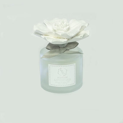 Pretty Valley Home Ceramic Diffuser Flower 120ml Gift Box (Marine Scent)