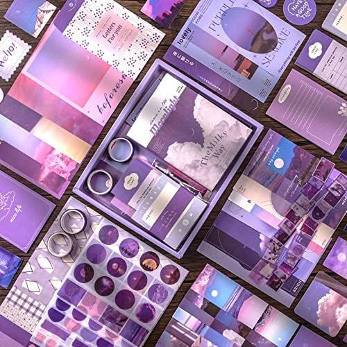 Scrapbooking Supplies Kit, Aesthetic Junk Journal Supplies, Scrapbook Kit - Image 3