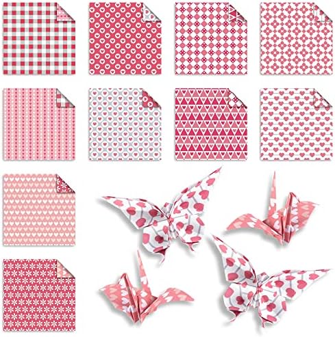 Origami Paper 6x6" Double Sided 50 Sheets 10 Colors Origami Kit,Craft Paper - Image 4