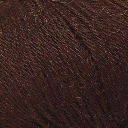 100% Baby Alpaca Yarn Wool Set of 3 Skeins (150 Grams) DK Weight - Made in Peru - Heavenly Soft and Perfect for Knitting and Crocheting (Dark Brown, DK)
