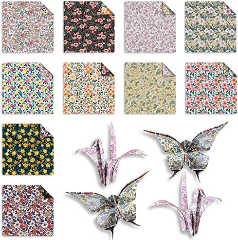 Origami Paper 6x6" Double Sided 50 Sheets 10 Colors Origami Kit,Craft Paper - Image 3