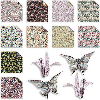 Origami Paper 6x6" Double Sided 50 Sheets 10 Colors Origami Kit,Craft Paper - Image 3