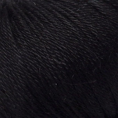 100% Baby Alpaca Yarn Wool Set of 3 Skeins (150 Grams) DK Weight - Made in Peru - Heavenly Soft and Perfect for Knitting and Crocheting (Black, DK)