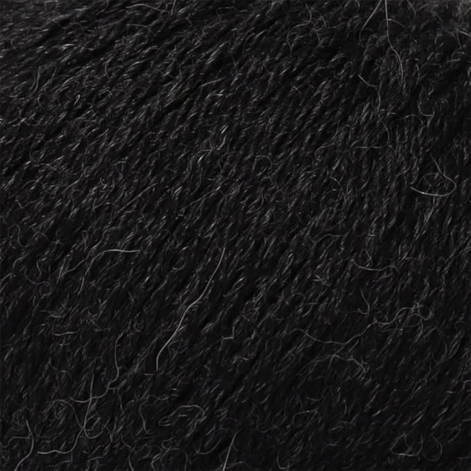 100% Baby Alpaca Yarn Wool Set of 3 Skeins (150 Grams) DK Weight - Made in Peru - Heavenly Soft and Perfect for Knitting and Crocheting (Charcoal Gray, DK)