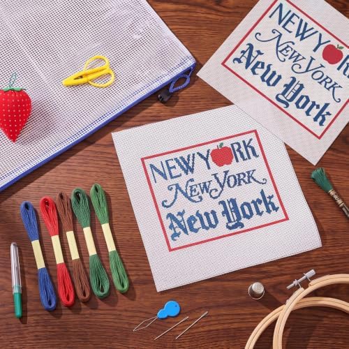 XunYee Needlepoint Canvas Kit, New York - Image 4