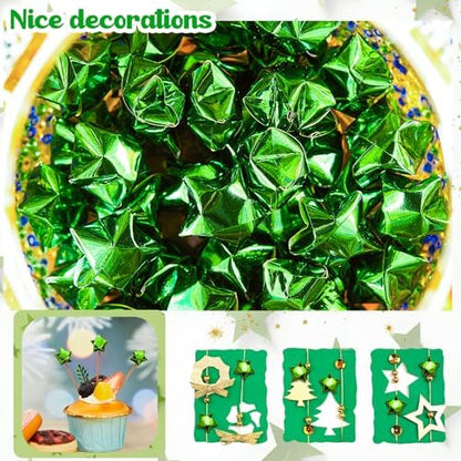 Kigeli 1000 Sheets Origami Star Paper Strips,Green,Solid Style - Image 2