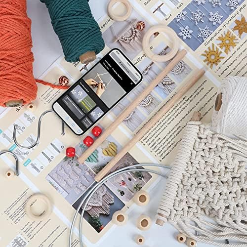 UHAPEER DIY Macrame Kits for Adults Beginners with Instruction and Video - Image 3