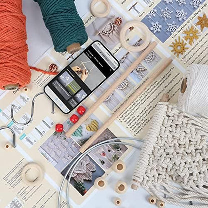 UHAPEER DIY Macrame Kits for Adults Beginners with Instruction and Video - Image 3