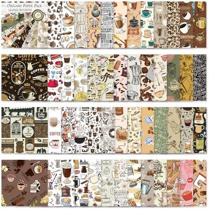 6x6" Origami Paper,50Sheets Double Sided Colored Paper,Square Craft Paper - Image 6