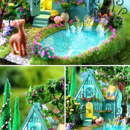 Spilay DIY Miniature House Kit for Adults, Miniature Dollhouse Kit - Image 6