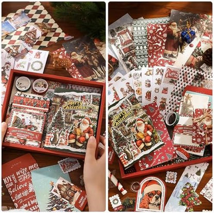 Scrapbooking Supplies Kit, Vintage Junk Journal Supplies,Cute Scrapbook Kit - Image 2