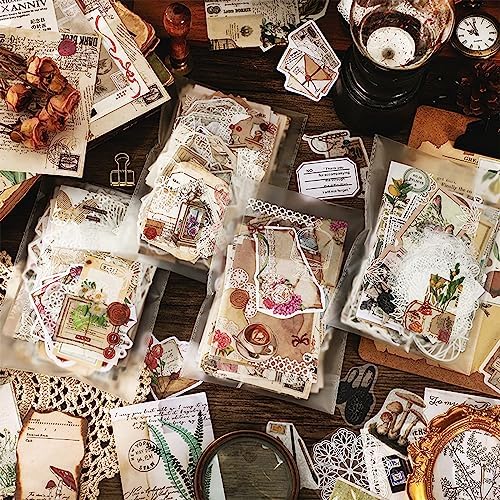 260 PCS Vintage Scrapbooking Supplies Kit for Beginners (Academy) - Image 6