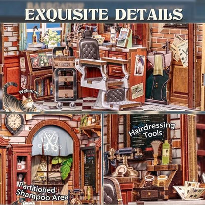 Cutefun Book Nook Kit - DIY Miniature Dollhouse Kit for Adults and Teens - Image 6
