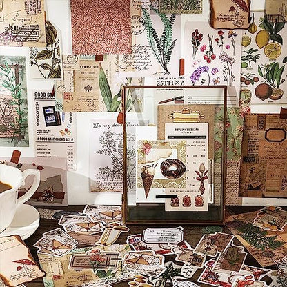 260 PCS Vintage Scrapbooking Supplies Kit for Beginners (Academy) - Image 5