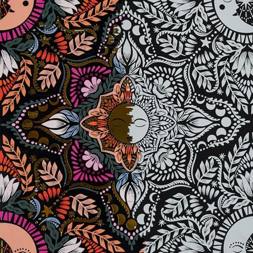 Brea Reese Scratch Art Paper Pad - Moon & Sun Metallic Adult Craft Kit - Image 5
