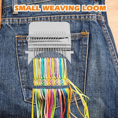 Mini Darning Mushroom Loom Kit, 14 Hooks Visible Weaving Tool - Image 6