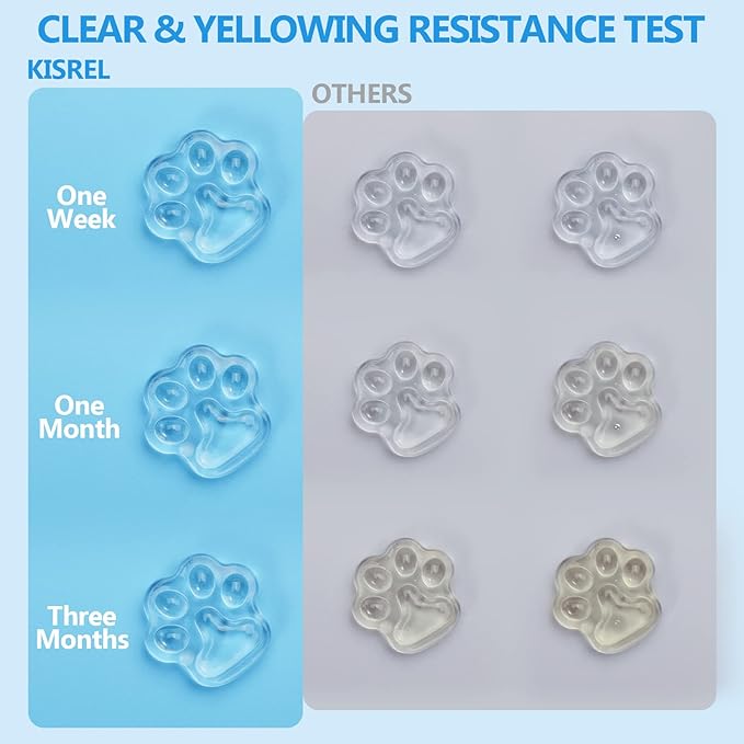 KISREL UV Resin 500g - Upgraded UV Resin Kit, Hard Type Crystal Clear Ultraviolet Curing UV Epoxy Resin for Craft Jewelry Makin