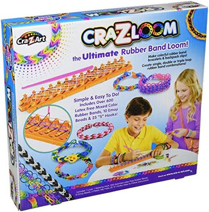 Cra-Z-Art CRA-Z-Loom Ultimate Rubber Band Bracelet Maker Activity Kit for Ages 8 and Up (Packaging May Vary) - Image 2