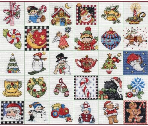 Bucilla Counted Cross Stitch Ornament Kit, 86138 Mary Engelbreit by Bucilla