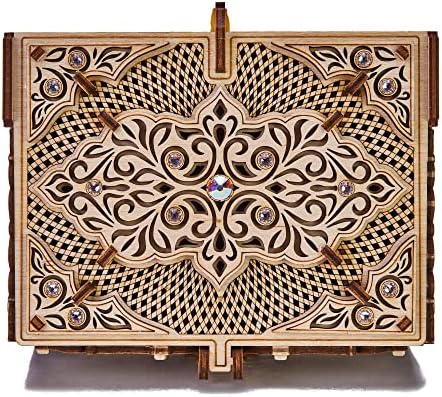 Wood Trick Treasure Box 3D Wooden Puzzles for Adults to Build - Image 6