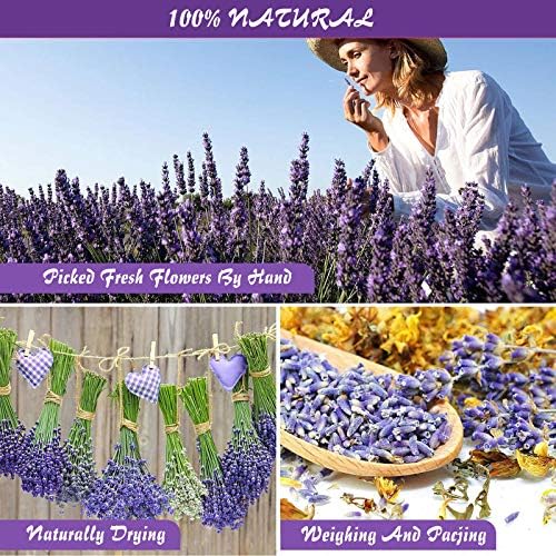 16 Bags Dried Flowers,100% Natural Dried Flowers Herbs Kit for Soap Making, DIY Candle Making,Bath - Include Rose Petals,Lavender,Don't Forget Me,Lilium,Jasmine,Rosebudsand More - Image 3
